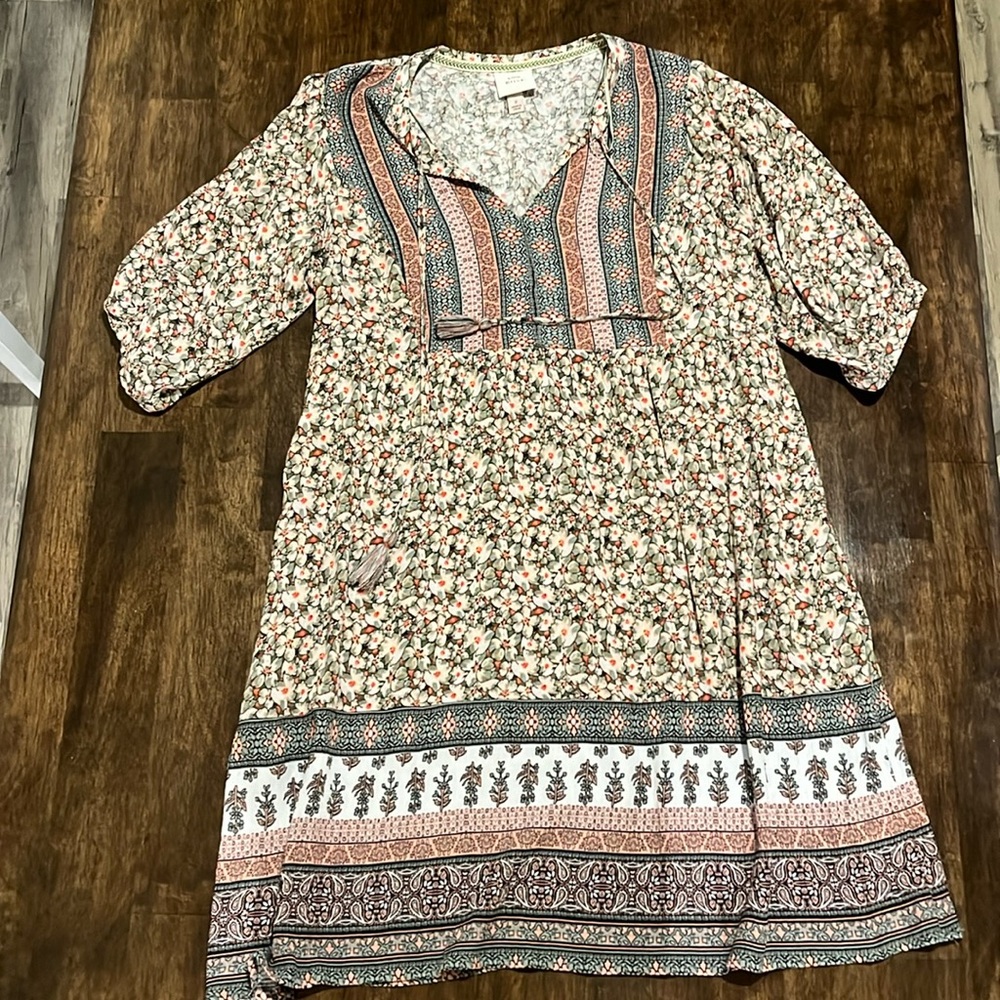 Knox Rose floral print dress
